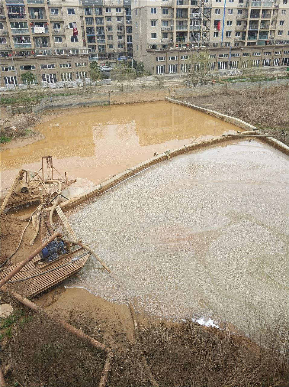 望城沉淀池淤泥清理-厂区废水池淤泥清淤